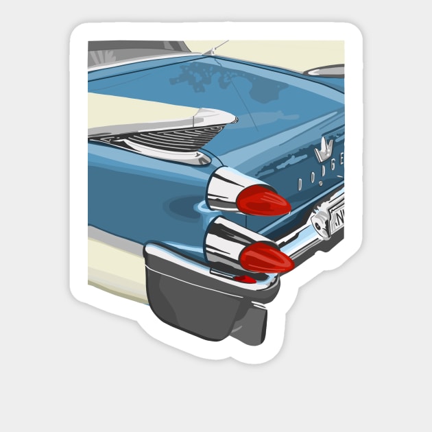 Dodge Sticker by jenblove